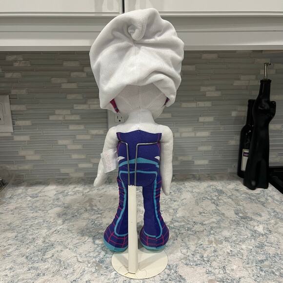 Marvel Ghost Spider Spidey Amazing Friends Gwen 14" Plush - Picture 3 of 6